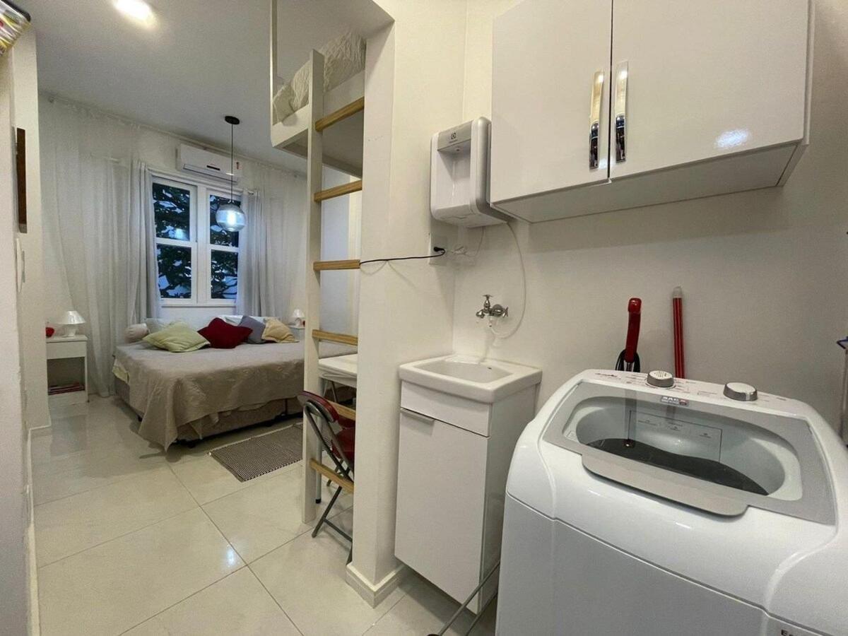 Studio Na Quadra Da Praia De Copacabana Rio de Janeiro Eksteriør billede